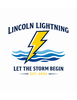 Lincoln Lightning Swim team Logo