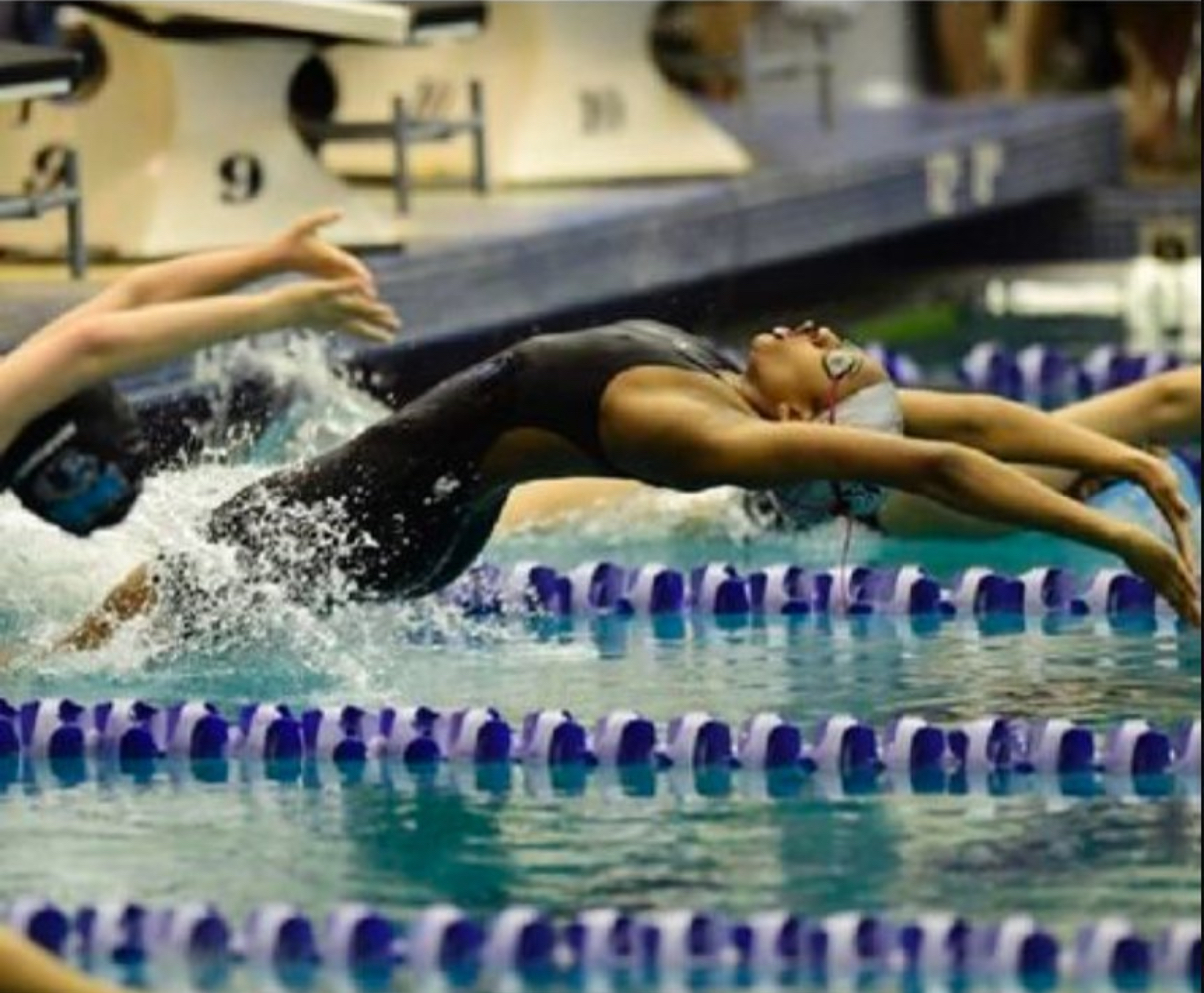 Ashley Dozier 2023 Gwinnett Championship Meet courtesy of Gwinnett Daily Sports