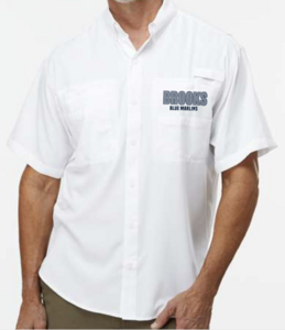 Men's Performance Short Sleeve Fishing Shirt - WHITE
