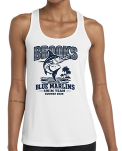 2026 Women's Drifit Tank Top - WHITE