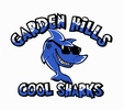 Garden Hills Cool Sharks Dive Team Logo