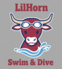LilHorn Swim & Dive Logo