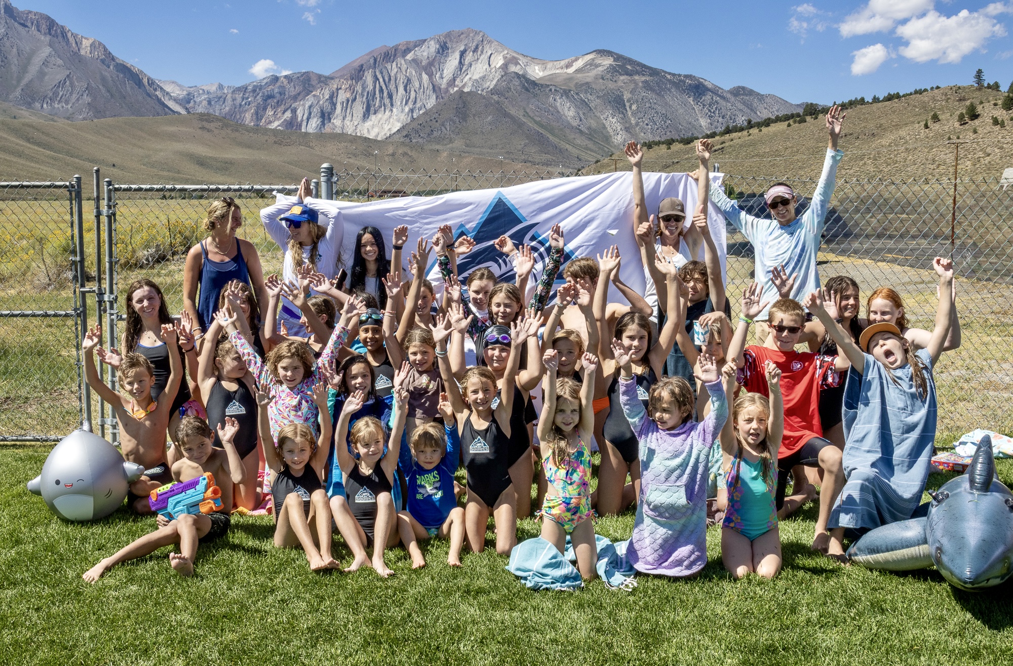 Mammoth Lakes Swim Team Practice