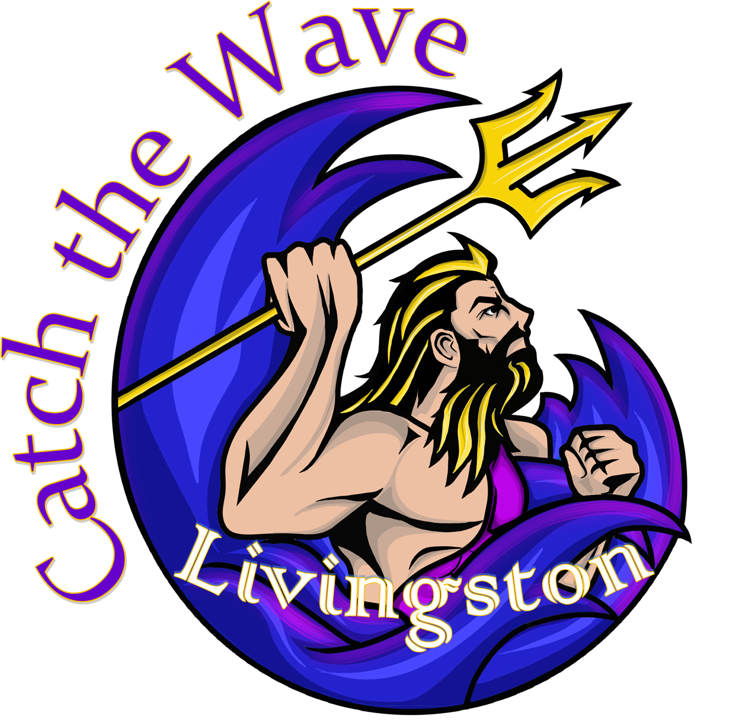 Livingston Waves Team Logo
