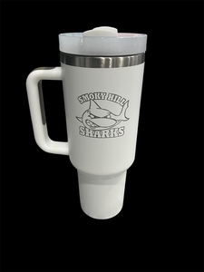Smoky Hill Sharks 40oz Stanley Look-A-Like