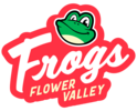 Flower Valley Frogs Logo