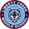 Liberty Creek Middle School Swimming Logo