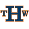 T.W. Hunter Middle School Swimming Logo