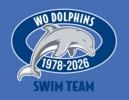 Western Oaks Dolphins Swim Team Logo