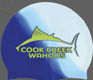 2026 Blank Cook Creek Wahoo Swim Cap (1 cap)
