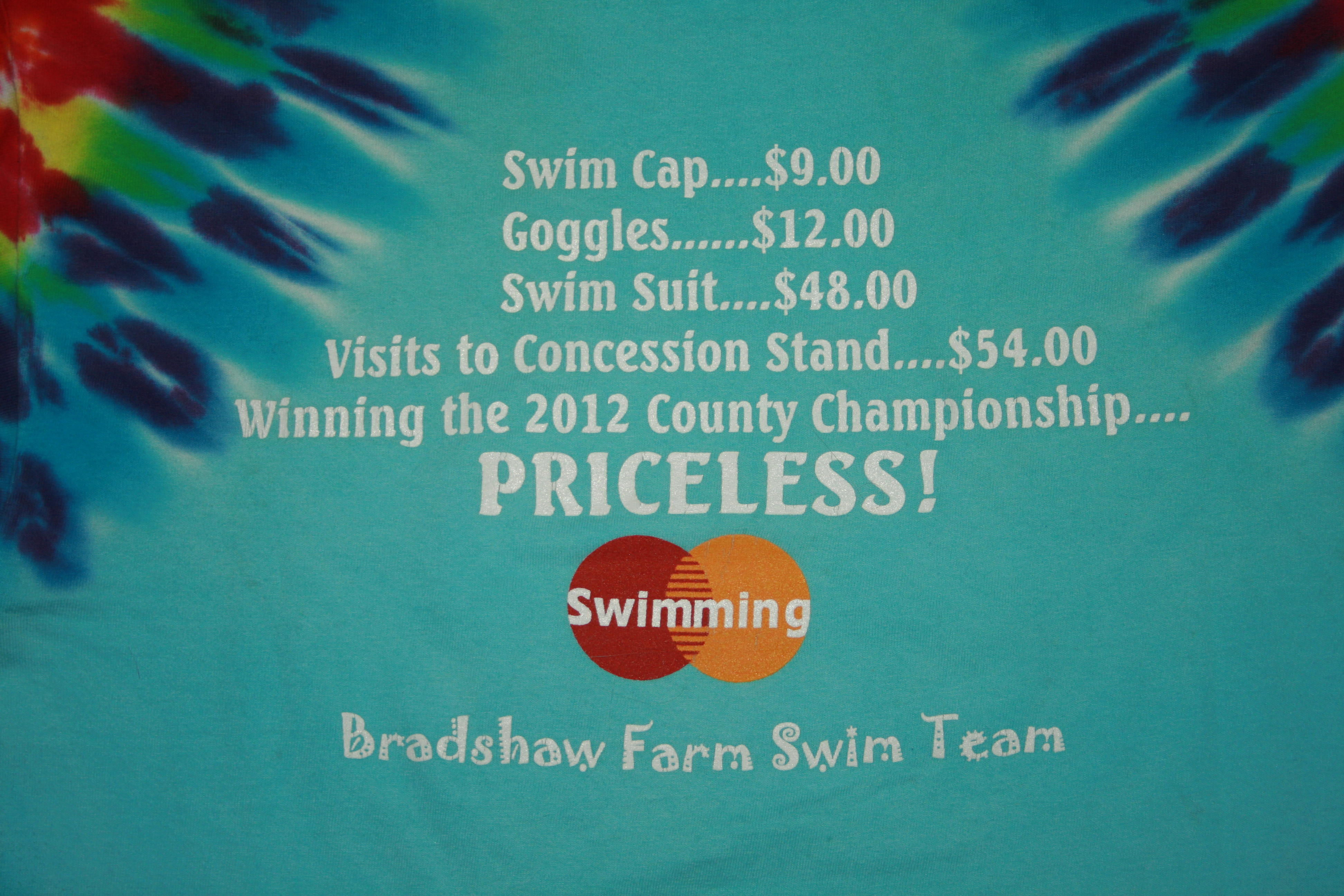 Team Shirts Bradshaw Farm Barracudas