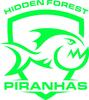 Hidden Forest Piranhas Swim Team Logo