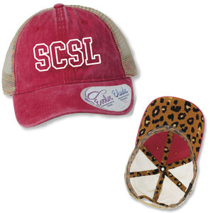 2026 Red with Cheetah Hat