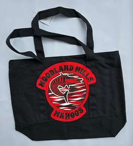 FUNKY Wahoos Black Canvas Tote Bag