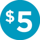 Five-dollars