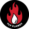 Three Chimneys Flames Swim Team Logo