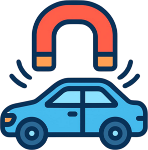 Cumberland Currents Car Magnet