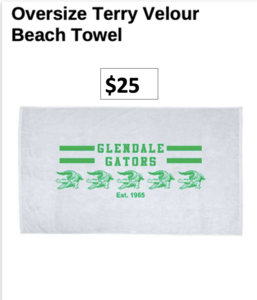 retro Gator towel