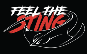 "New Sherwood Stingrays" Rectangle Sticker