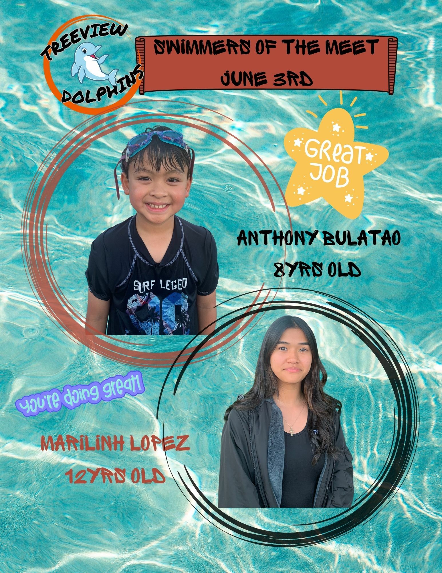 Meet our Dolphins Treeview Dolphins Swim Team