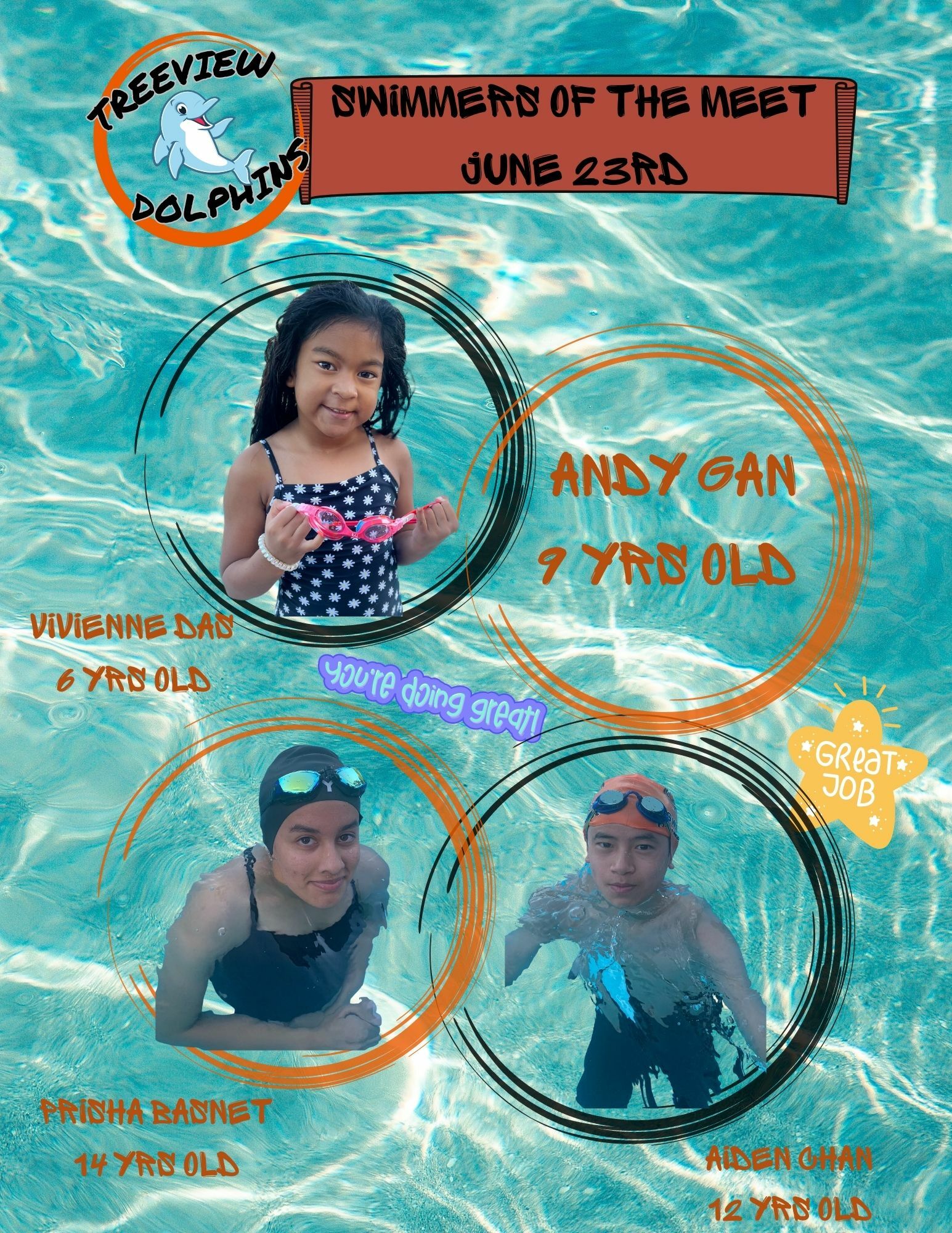 Meet our Dolphins Treeview Dolphins Swim Team