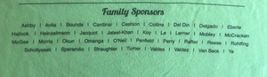 Family Sponsorship 2026