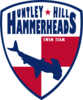 Huntley Hills Hammerheads Swim Team Logo