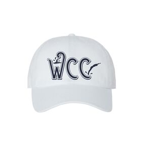 2026 WCC Embroidered hat white (4700)