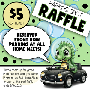 Parking Spot Raffle Ticket