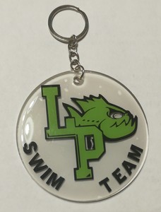 LP Swim Team Keychain