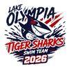 Lake Olympia Tiger Sharks Logo