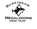 Muskingum County Family YMCA Megalodons Logo