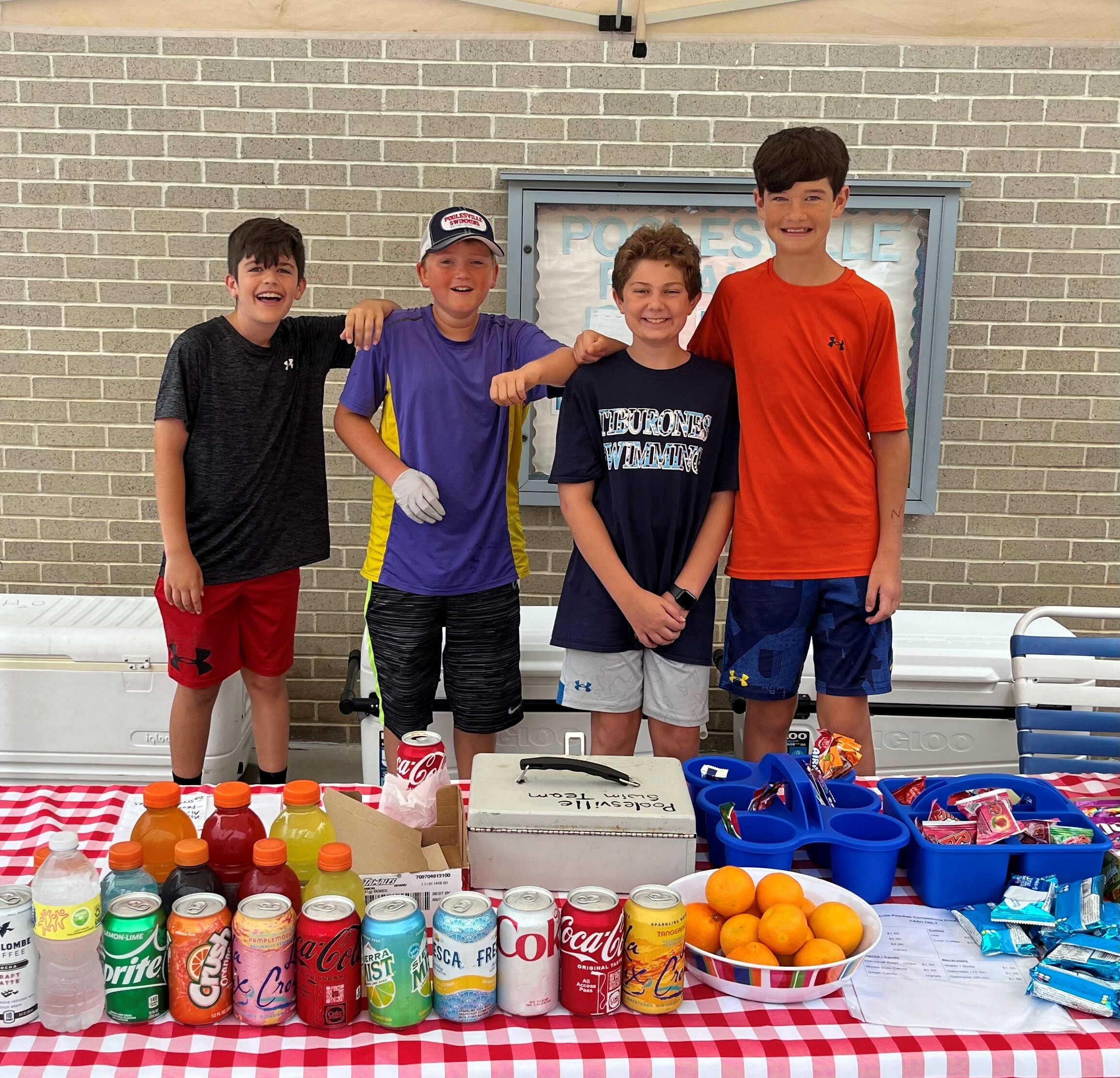 Volunteers Poolesville Piranhas Swim Team