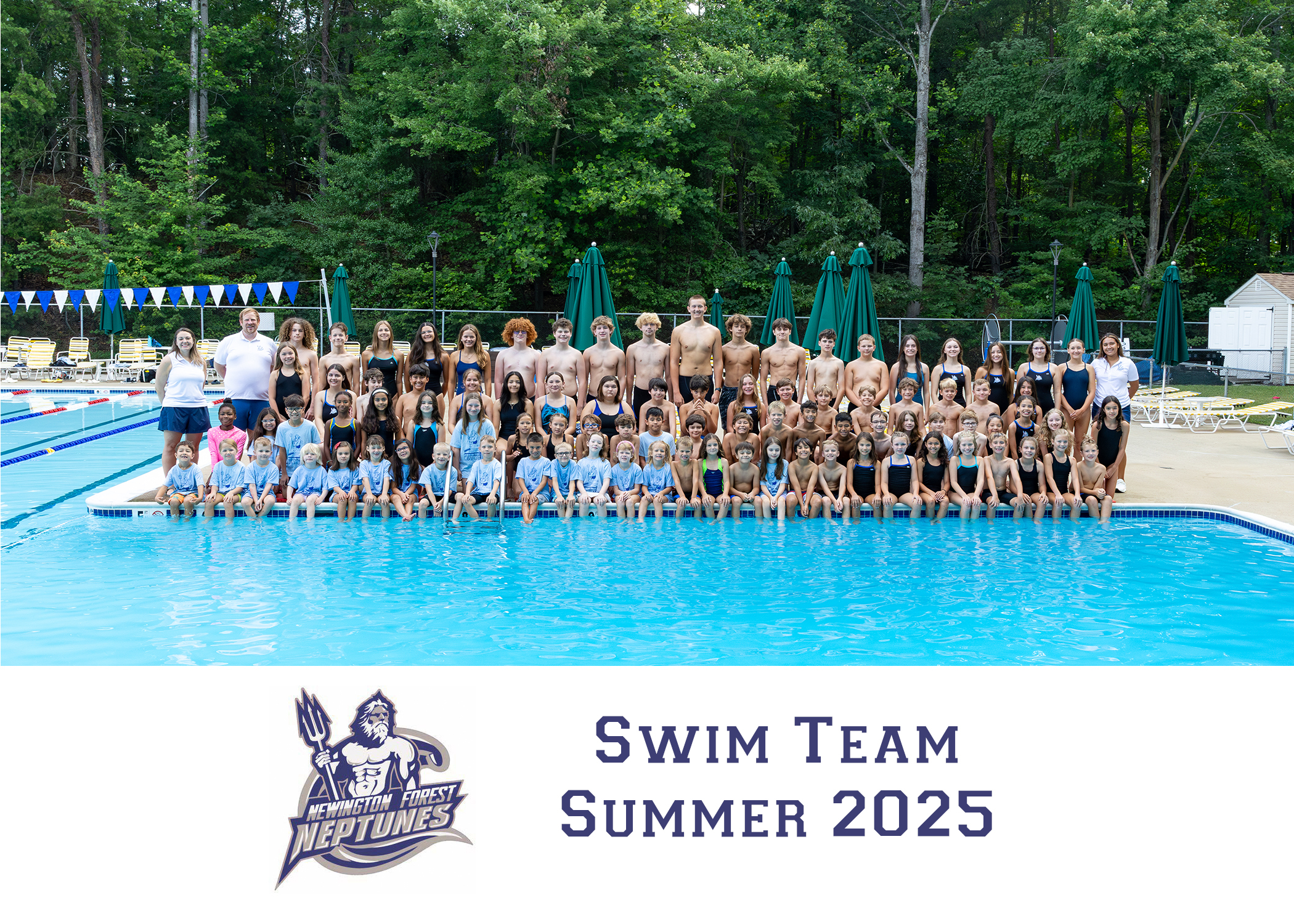 Team Picture of the 2024 Newington Forest Neptunes