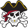Poplar Tree Pirates Swim Team Logo