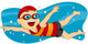 Swimming-clip-art