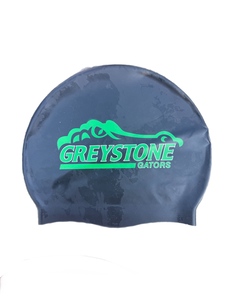 Clearance - Greystone Black Swim Cap