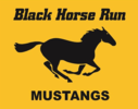 Black Horse Run Logo