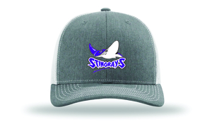 Stingrays Trucker Hat with embroidered logo