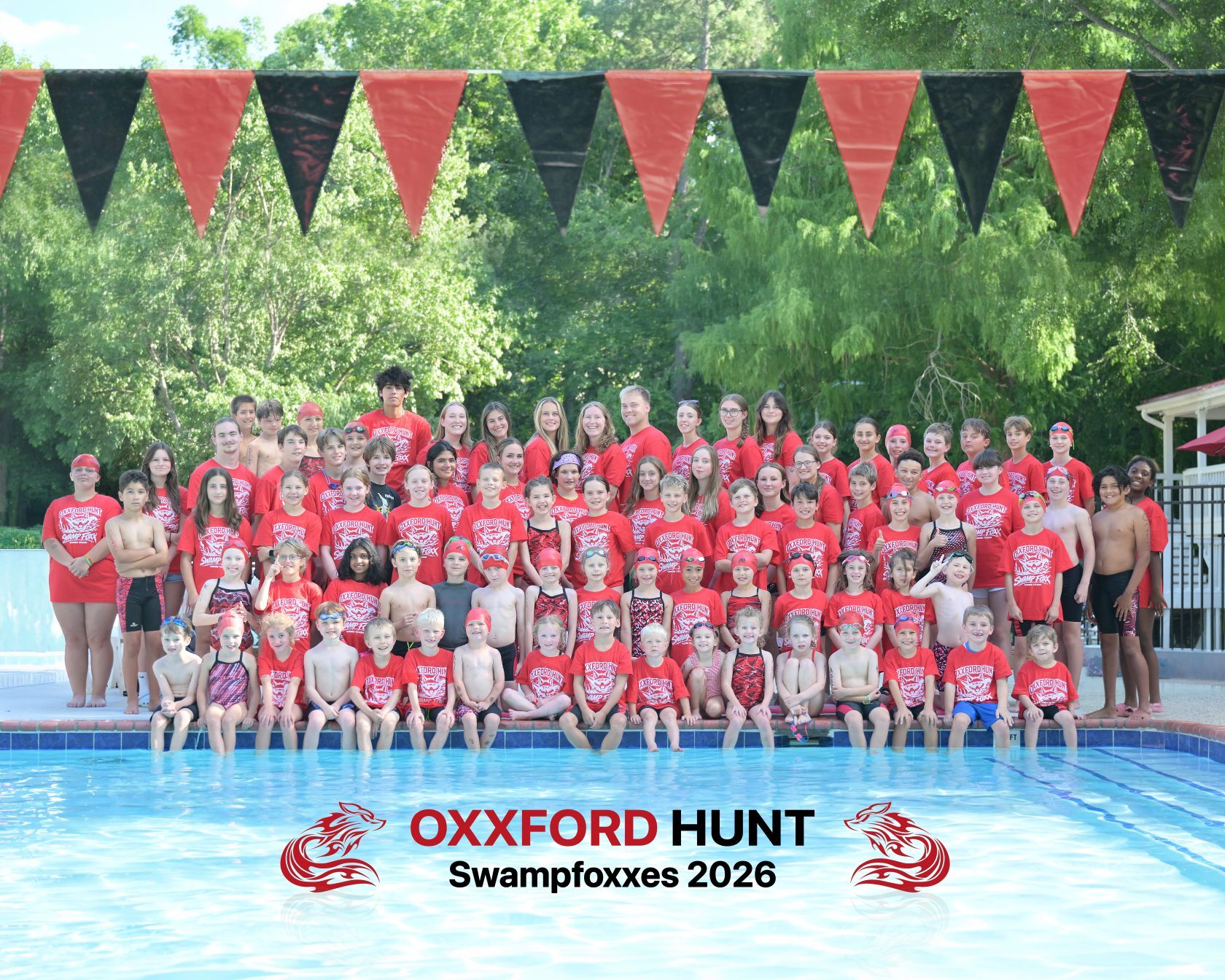 Team Photo of Swim Team