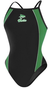 Girls 2026 Sharks Swimsuit - EXTRA