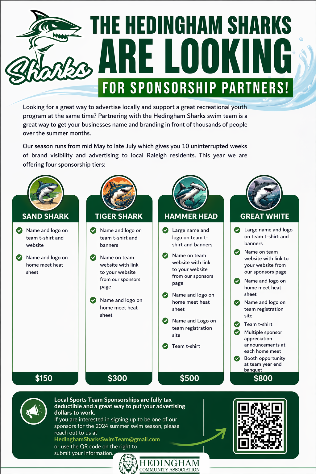 Sharks Sponsorships