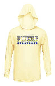 Flyers Spirit Sun Shirt w/ Hood Yellow