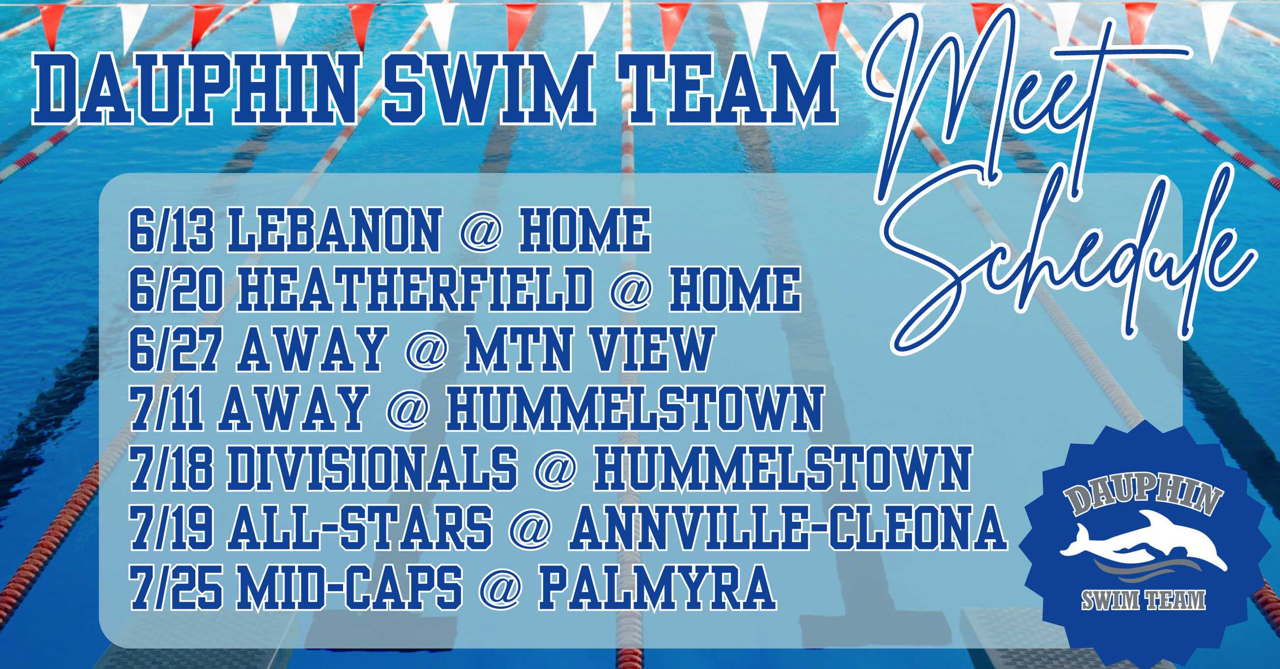 2026 Meet Schedule