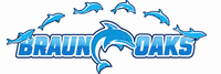 Braun Oaks Swim Team Logo