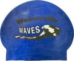 Team Swim Cap - Latex: Blue