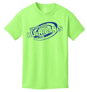 2018 Hurricanes Swim Team T-Shirt (short-sleeved)