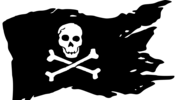 Poinsettia Pirates Swim Team Logo