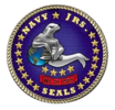 Navy Juniors Swim Team Logo