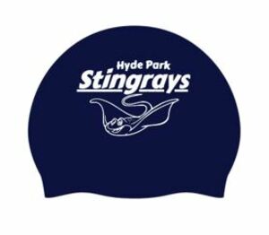 2 pack Navy Silicone Team Caps